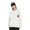 Li Ning Graphic Print Hooded Sweatshirt Unisex Sweatshirt Off-White AWDT703-2