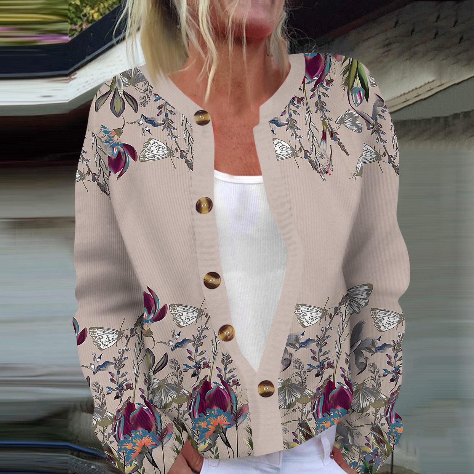 

Женская мода с длинным рукавом, рождественский принт «Снеговик-снежинка», куртка, кардиган XXXL хаки