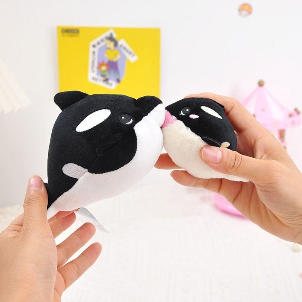 Simulation Dolphin Shark Doll Kiss Models Pull String Plush Sea Animal Plush Toy  Children Student