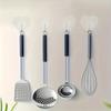Large Heavy Duty Adhesive Hooks, No Drilling Required Transparent Plastic Suction Cups, Thickened Heart-Shaped Wall Mount, Suitable for Kitchen