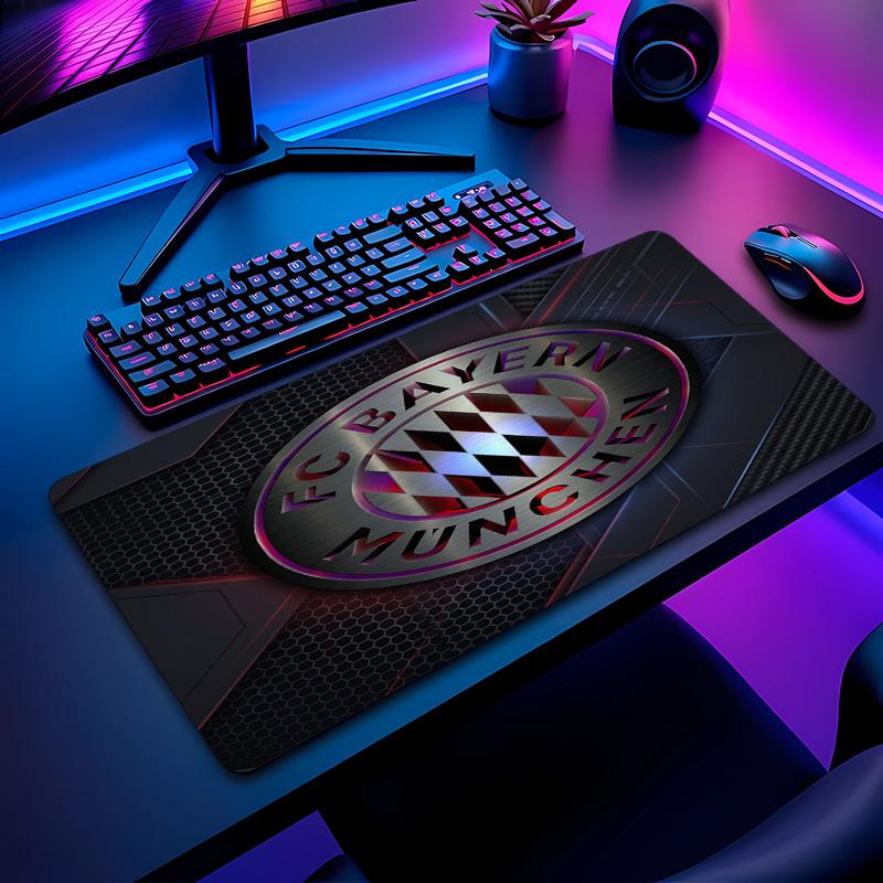Bayern Munich Football Pattern Mouse Pad Non?Slip Rubber Base Gaming Mousepad For Desk Office Home