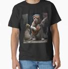 funny dancing cat and dog T-Shirt S