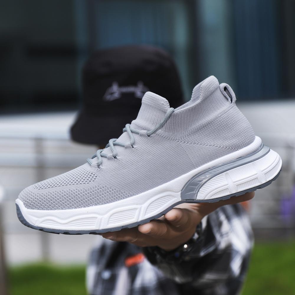 Men's Sneakers Running Shoes Men Autumn Walking Shoes Lightweight Breathable Mesh Sock Shoes Casual Jogging Gym Running Sneakers