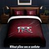 Nissan GT-R Design Bed Bedding Set 1 Duvet Cover + 2 Pillowcases Soft Breathable Household Bed Linens