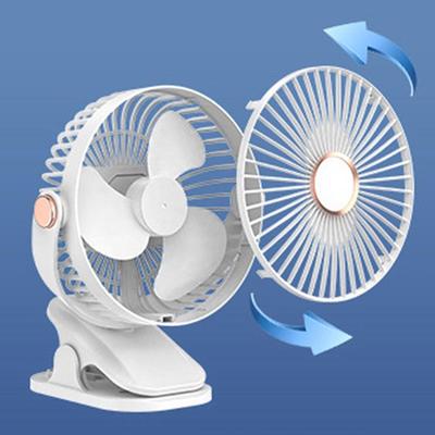Mini Ventilateur à Clip Portable USB Ultra Silencieux Rechargeable Électrique Refroidissement Mignon Petite Taille Pour Étudiants et Usage Domestique