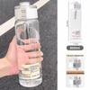 Universal MUJI-Style Portable Water Cup for Students - Simple, High-Value Design for Men and Women
