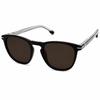Polarized Sunglasses for Men and Boston UV400 Asian Unisex [VALERIA] Women, Style, Protection, Fit, (Black)