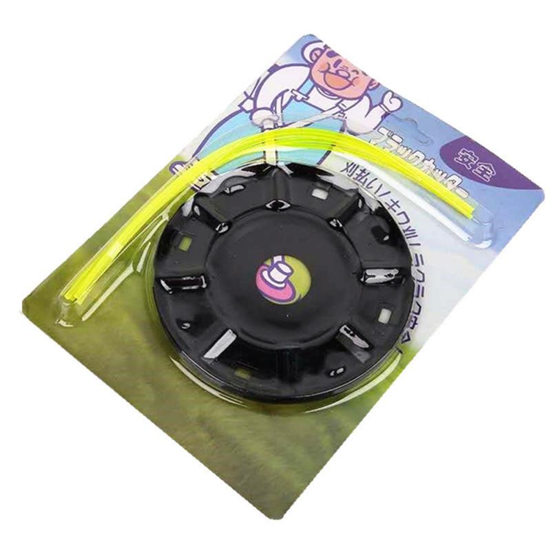 

Универсальный M10 алюминиевый нейлоновый автоматический триммер для травы головка щетка косилка катушка 2 лески резак нить леска струнная пила