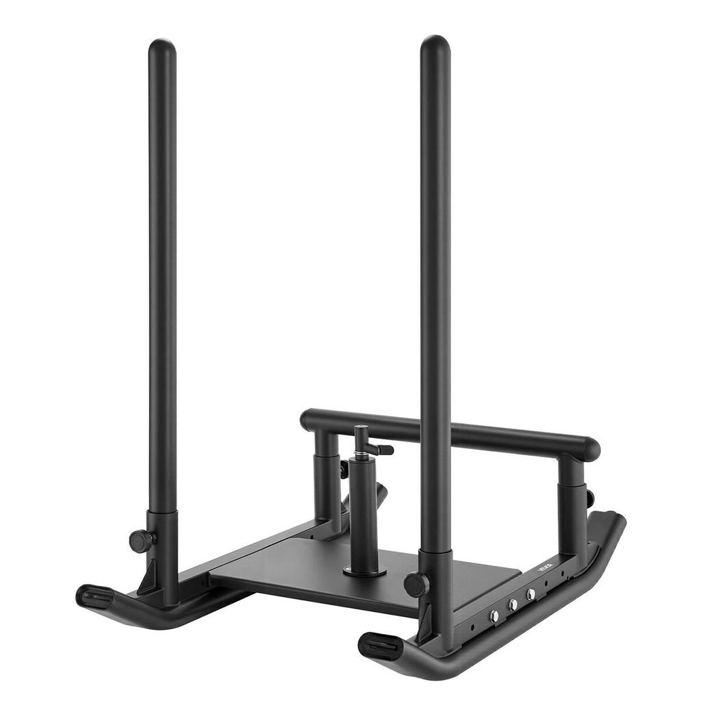 Weight Sled, Steel Power Sled, Fitness Strength Training Sleds for Athletic Exercise Speed Improvement, Workout Fitness Equipment with Handle,