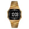 Reloj Electrónico T-66 Caja de Aleación Reloj LED Táctil Resistente al Agua Pantalla Táctil Esfera de Diamante