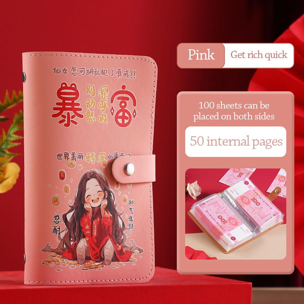 PU Mini Binder Savings Challenge Waterproof Savings Challenges Sheets Gifts Budget Binder for Kids