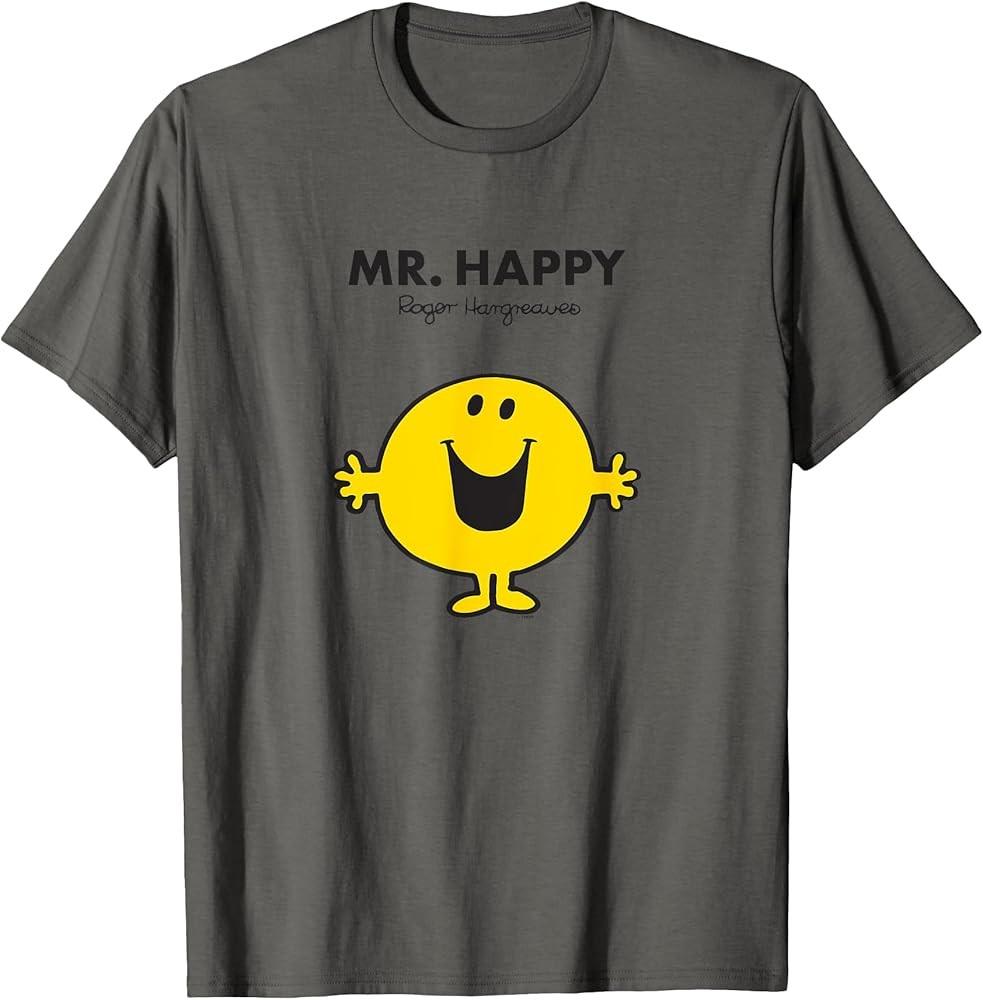 Mr. Men Mr. Happy TShirt Unisex T-Shirt XXL