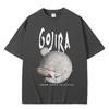 Frankreich Metal Band Gojira From Mars To Sirius Flying Whales Musikalbum Grafik T-Shirt Unisex Wounisex Vintage Gothic Rock T-Shirts Bl
