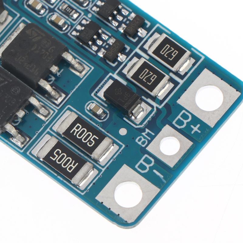 LiFePO4 2S 6.4V 7.4V BMS Board 10A Current Balancing Module for E Bike Packs DIY Power Banks Solar Storage Applications