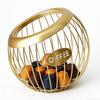 Spherical Coffee Capsule Holder Large Capacity Coffee Pod Basket Metal Wire Fruit Bowl Snack Storage for Home Kitchen