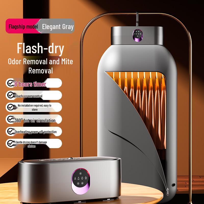 Kompaktowa i przenośna składana suszarka na ubrania do akademików