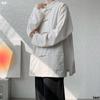 Pánská lněná hanfu bunda ve stylu Tang s dlouhým rukávem - Velké velikosti