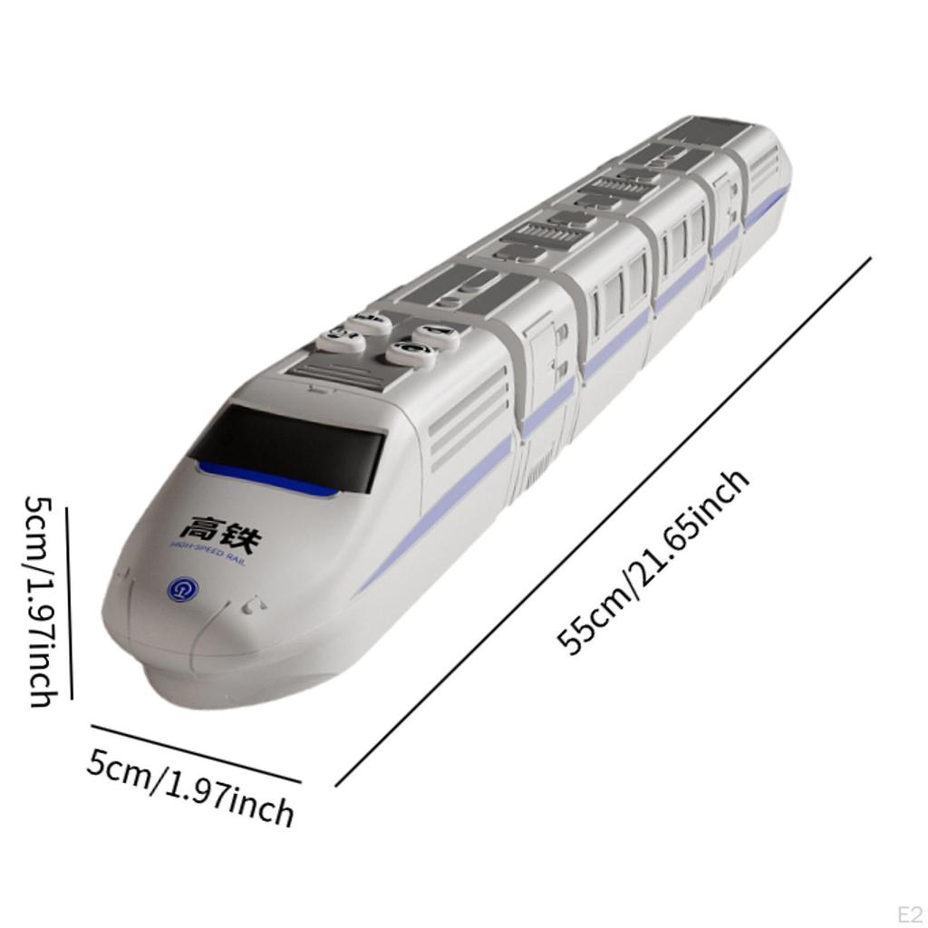 High Speed Rail Toy Express Car Electronic Train Set for Child Kids Gift