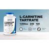 Nutricost L-Carnitine Tartrate 1000mg Capsules, 240 Count, 2 Pack
