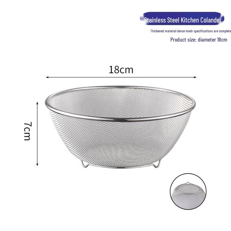 Jinglingxin 304 Stainless Steel Kitchen Mixing Bowl with Scale
