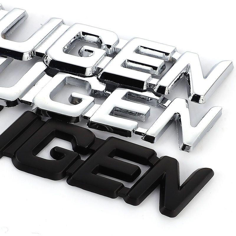 MUGEN Metal Car Sticker for Modified Car Body