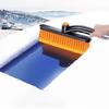 Extendable Car Snow Shovel Ice Scraper Car Windshield Cleaner Brush Winter Snow Shovel Ice Removal Scraper Auto Cleaning Tool
