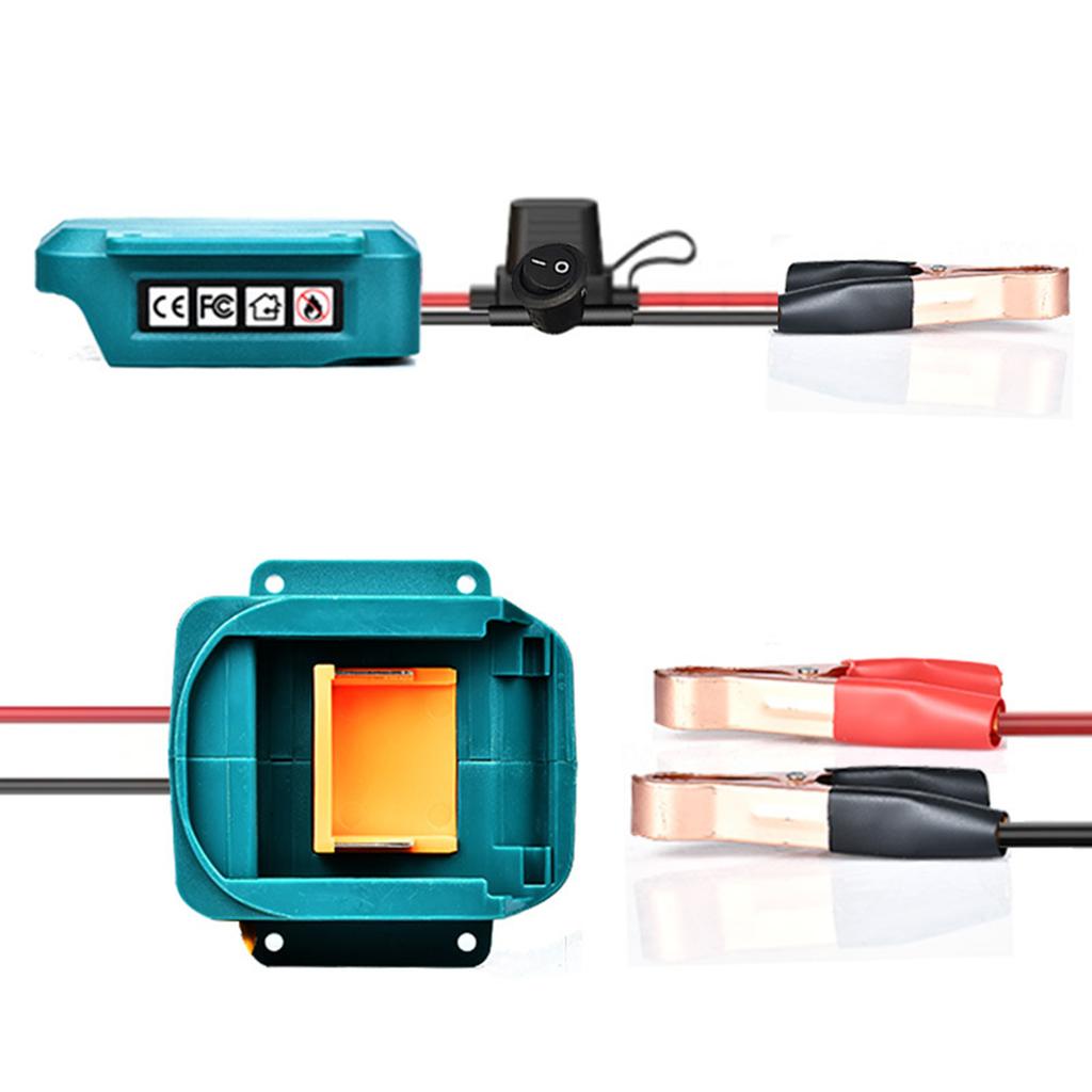 Lightweight Emergency Car Battery Jump Starter for Multiple Vehicles with Cable Outdoor Enthusiasts Corrosion Resistance