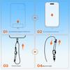 Adjustable Anti-Theft Phone Lanyard - 7mm Climbing Buckle, Crossbody & Neck Strap, Unisex
