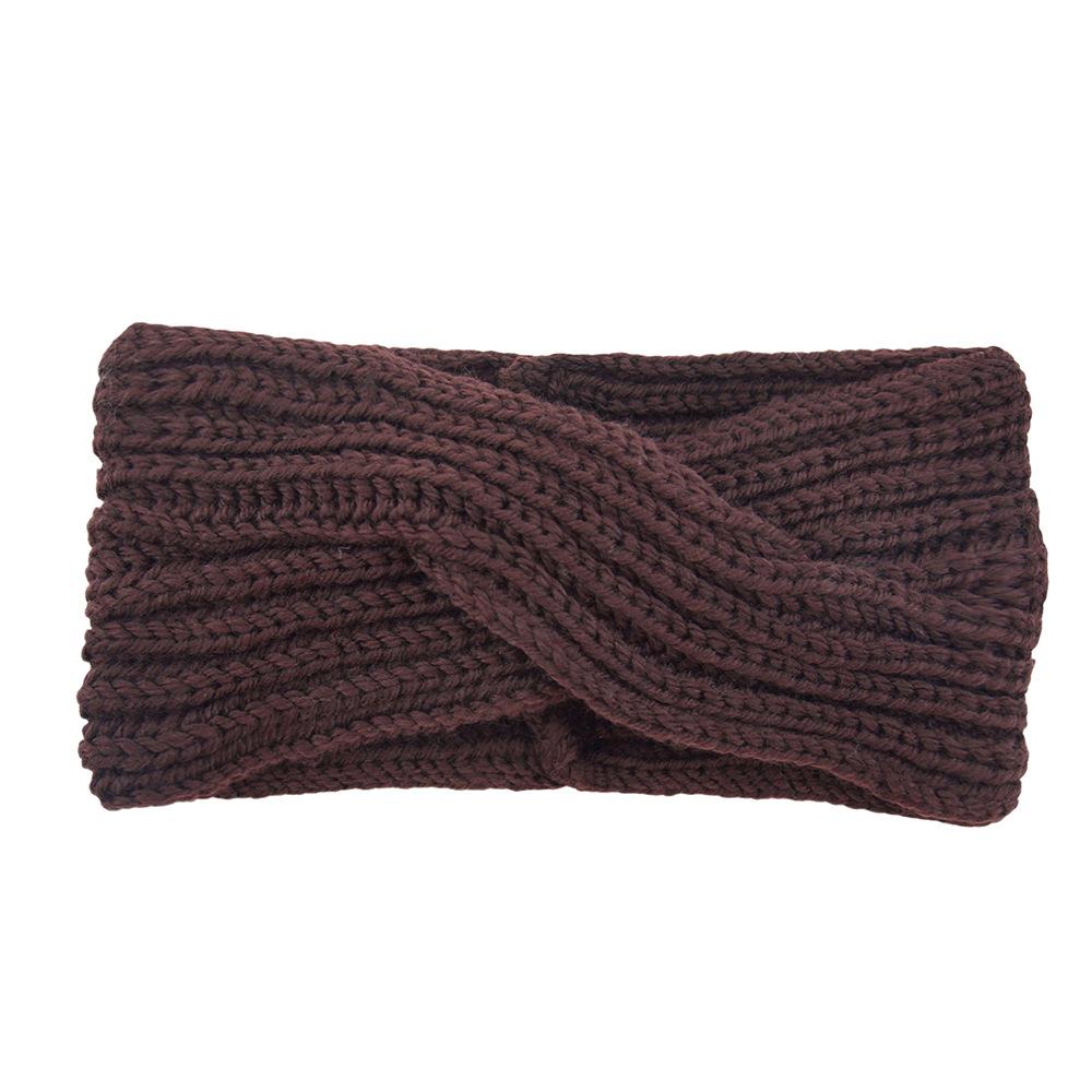 Neues Winter-Kabelstrick-Stirnband für Damen und Mädchen, elastischer Strick-Haarhalter, Haarband, Kopfbedeckung, Haaraccessoires