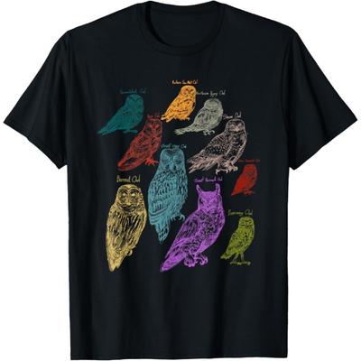 Forest Owl Breed Ornithologist Gift Owl T-Shirt