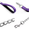 Dog Leash Stainless Steel Short Dog Leashs Chew Proof Leashes for Large Dogs Walking Traction Rope Nylon Dogs Chain Pet Products