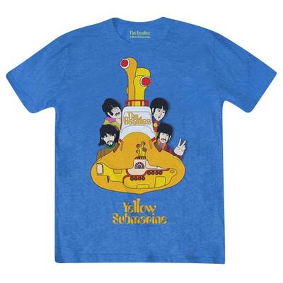 The Beatles Unisex Adult Yellow Submarine Sub Sub T-Shirt
