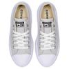 Converse Chuck Taylor SEASONAL Trendy Versatile Durable and Lightweight Low-top Canvas Shoes Women’s White