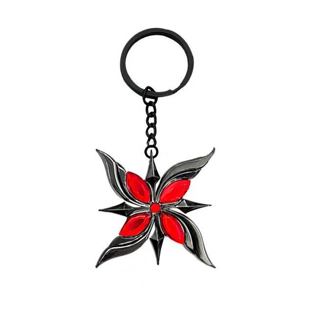 

Игра Genshin Impact Arlecchino Косплей Брелок Ожерелье Fatui The Knave Подвеска Брелоки Чокер Ювелирные Изделия Аксессуары Подарки