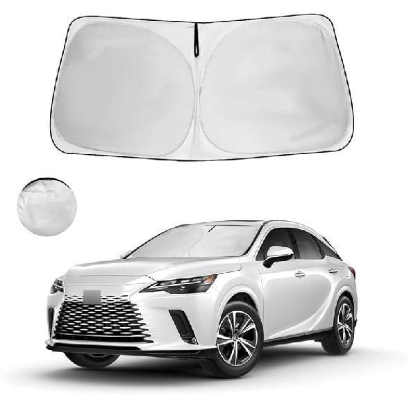 Windshield Sun Shade Fit 2025 2024   - Toyota RAV4 Prime LE Hybrid XLE XLE Premium Adventure TRD Off Road Front Window Sunshade Accessories SUV Sun