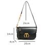 Borsa Retro Fashi di Grande Capacità Versatile da Donna Nuova Borsa Quadrata Piccola Maillard Borsa a Spalla di Nicchia con Texture