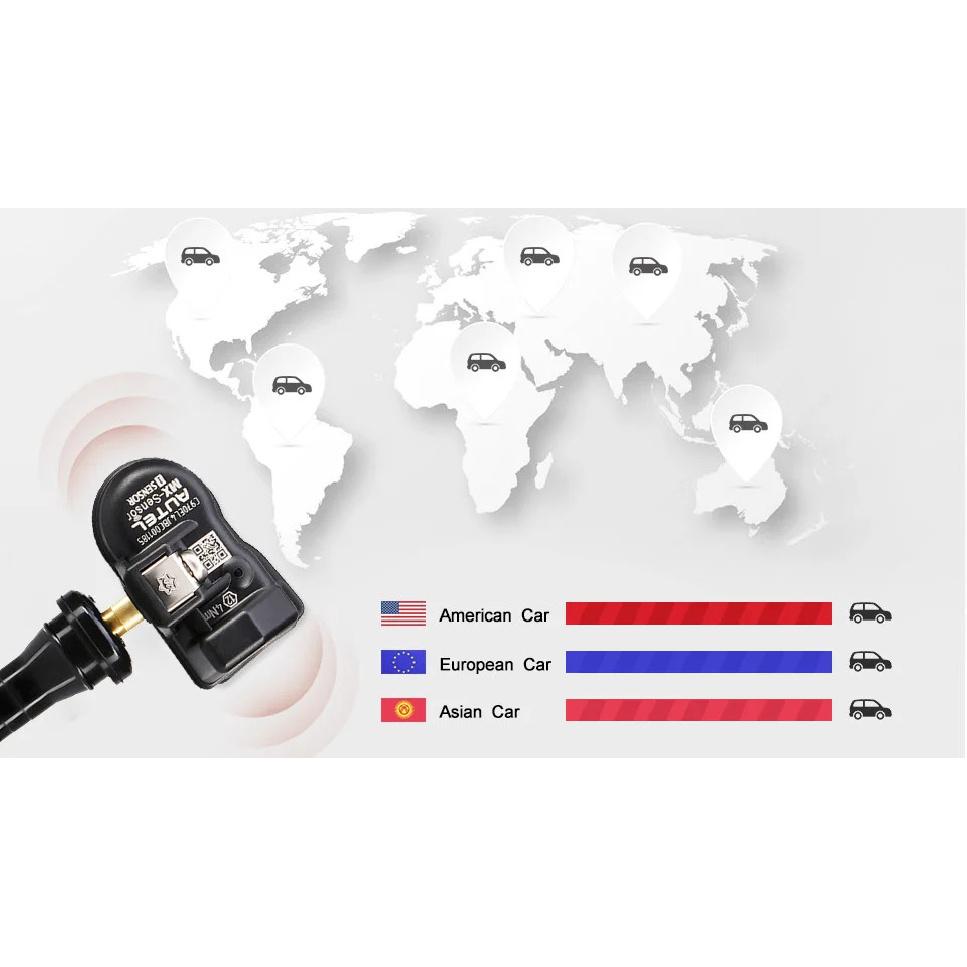 AUTEL MX Sensor 433 315 TPMS Mx-Sensor Skaner Narzędzia do Naprawy Opon Akcesorium Samochodowe Tester Programator Monitora Ciśnienia w Oponach