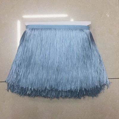 10-30cm10Metri Frange Pizzo Nappa Bordino Decorazione Tenda Danza Latina Accessori da Cucito Puntilla Borla Frange Lunghe da Cucire