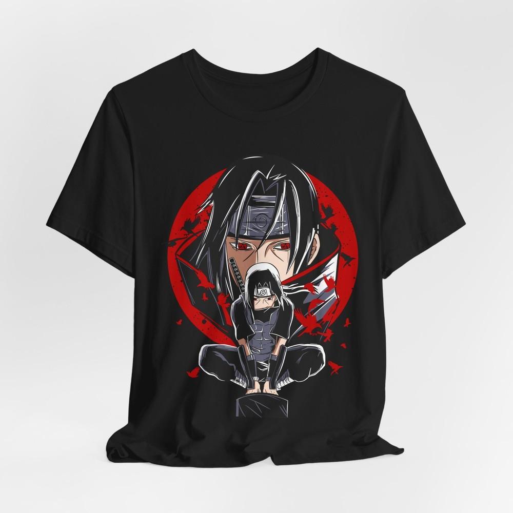 Anime Itachi Graphic T-Shirt Tee Tops | Unisex Casual Wear, Gift for Fans, Summer