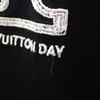 Louis Vuitton XL Short Sleeve T-shirt Black/white Cotton Mens