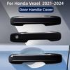 Car Upgrade ABS Chrome Accessories Stickers Plated Door Handle Covers Trim Paste Style For Honda Vezel    2024