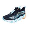 Anta Childrens Red Flame Fabric Running Series Niche Trend Childrens Running Shoes Kids Running Shoes Black Fluorescent-Water-Green 312515524R-4