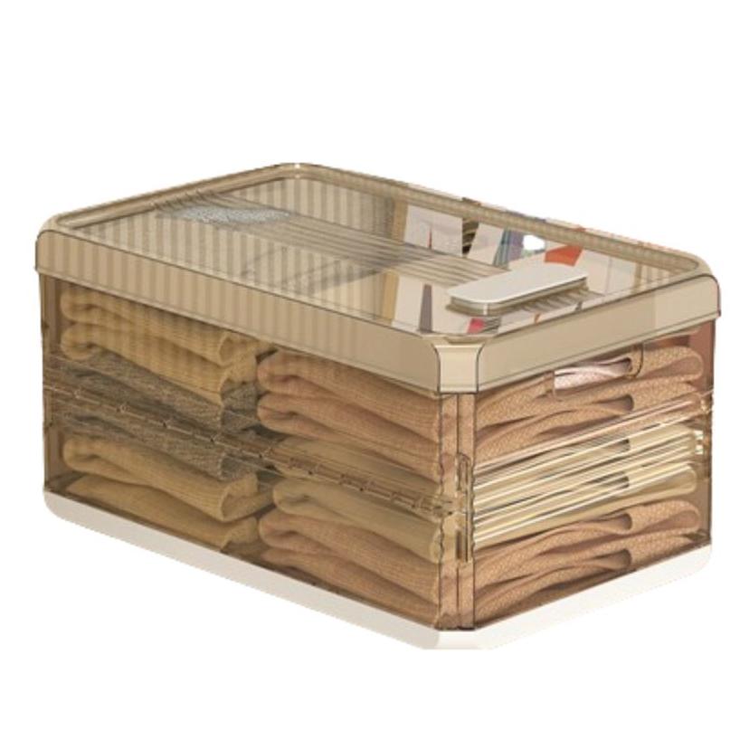 With Lids Closet Storage Bins Stackable Pants Storage Container Thicken Drawer Shelf  Bathroom