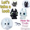 Dragon Taming Master Cartoon Toothless Couple Cute Grain Doll DIY Decoration Accessories Car carried Desktop Small Ornament