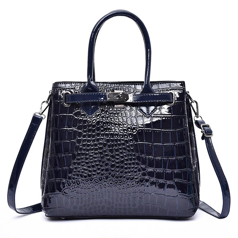Bag Women's Bag New Crossbody Bag Women's Shoulder Bag Crocodile Pattern Atmospheric Women's Handbag Women's