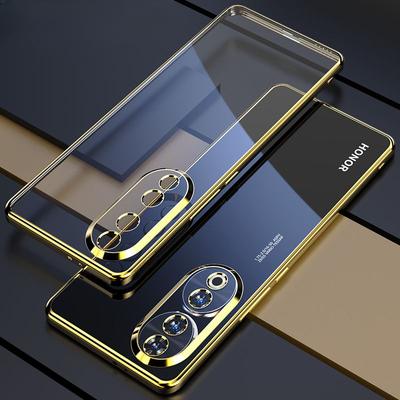 Per Huawei Honor 90 Pro Custodia per telefono galvanica per Honor90 90Pro Obiettivo Custodia morbida in silicone tutto incluso