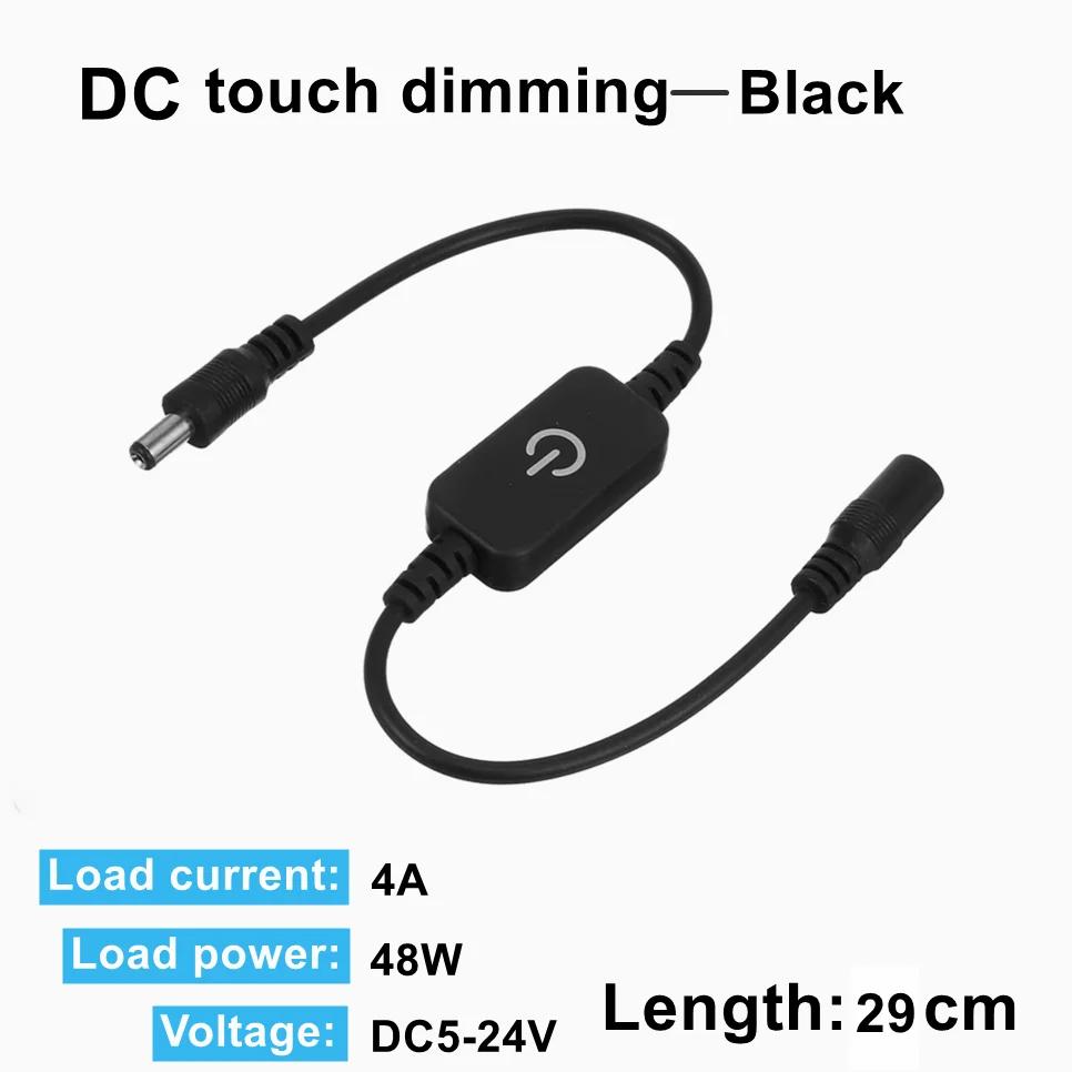 

Led Strip PIR Infrared Motion Sensor USB DC Plug Switch Adjustable DC5V 12V 24V Knob Touch Dimming Switch for LED Light Strip Night Lamp