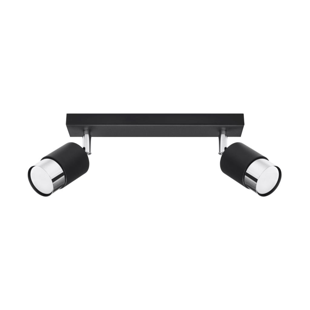 Plafon Nero 2 Gu10 Czarny Sollux Sl.1065