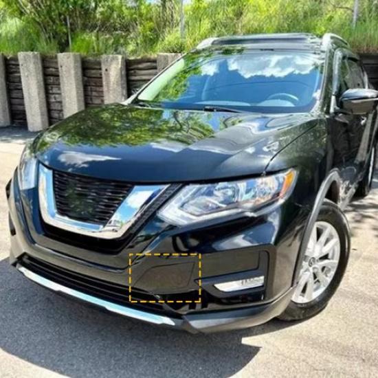 Fit 2017 2018   Nissan Front Rogue Bumper Tow Hook Cover 622A0-6FL0H