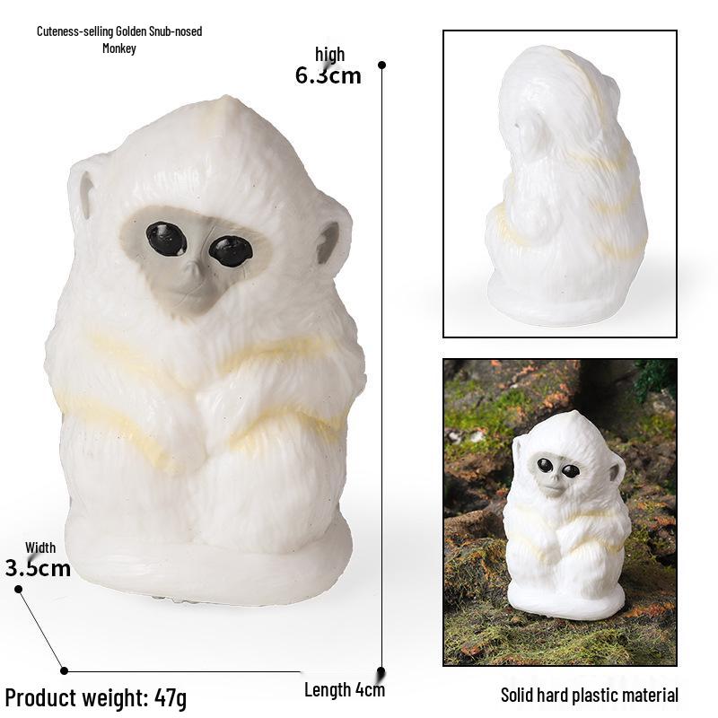 Solid Cute Animal Models: Squirrel, Shiba Inu, Teddy, Hamster, Panda, Flying Squirrel Car/Desktop Ornaments